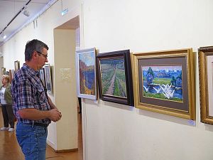 Выставка картин приборостроителя, художника, ветерана Великой Отечественной войны С.А. Сорокина